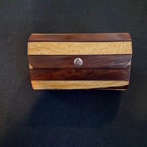 Unique Wooden Clutch